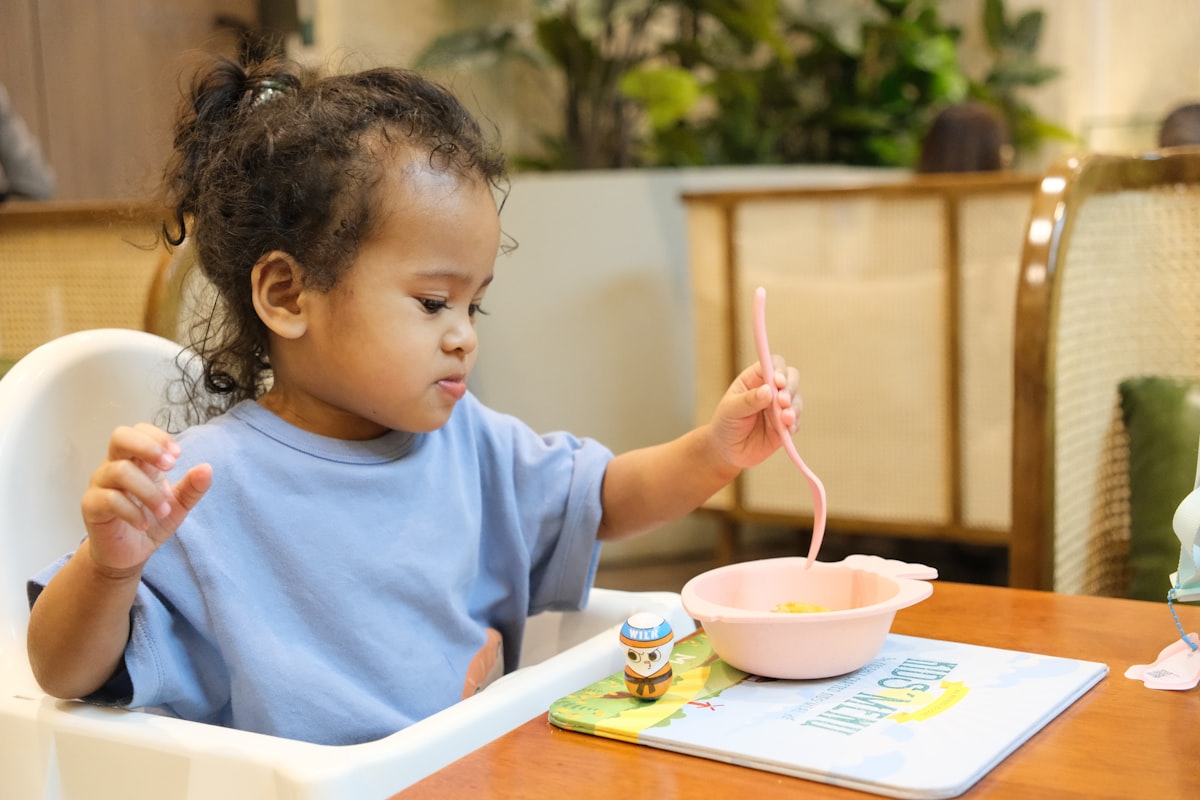 Alimentos picados para toddlers